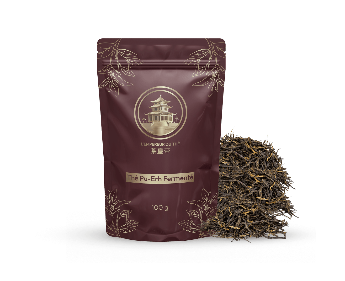 Thé Pu-Erh Fermenté (Shou) – Rond & Terreux (50 g / 100 g)