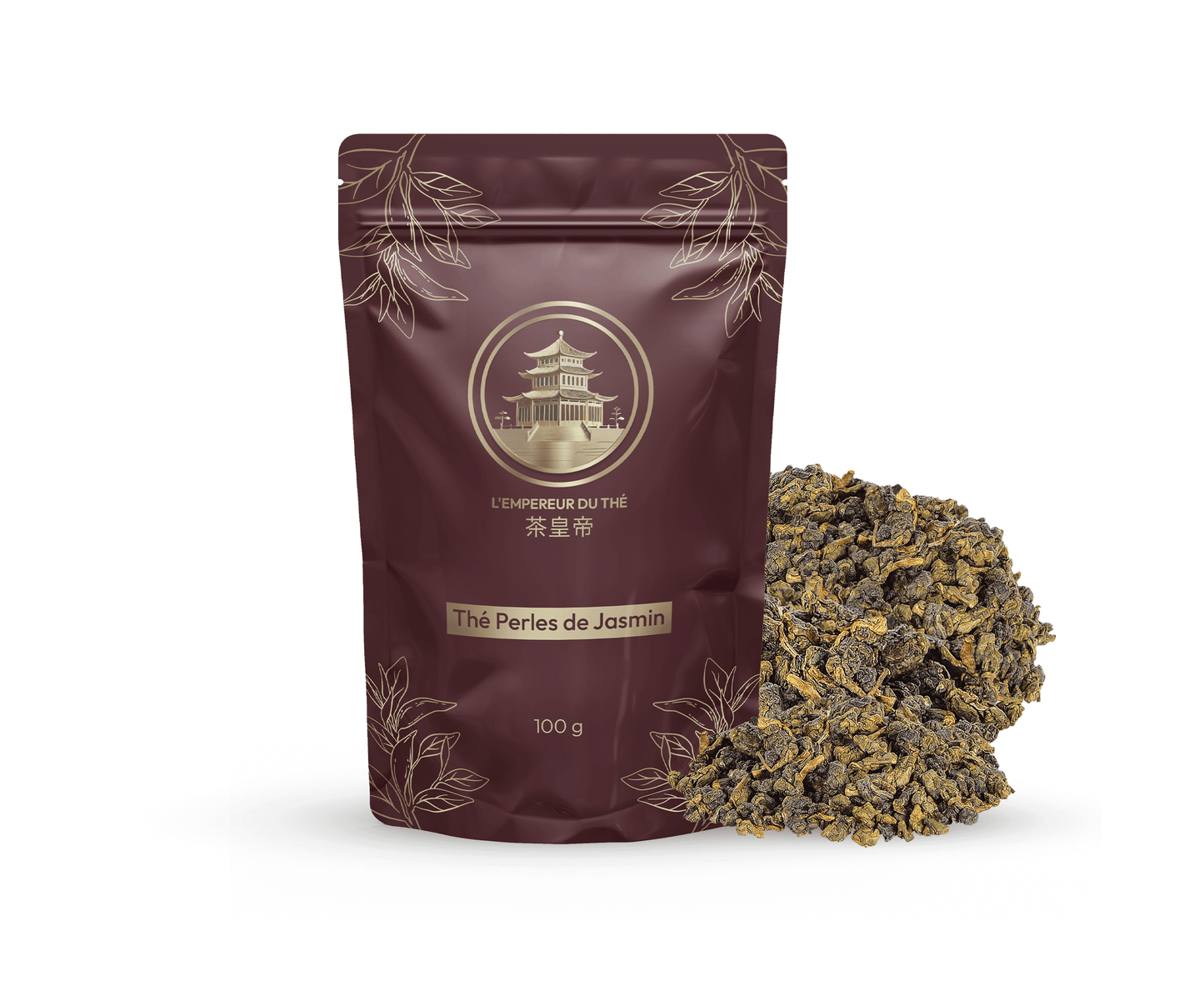 Thé Perles de Jasmin – Élégance & Sérénité (50 g / 100 g)