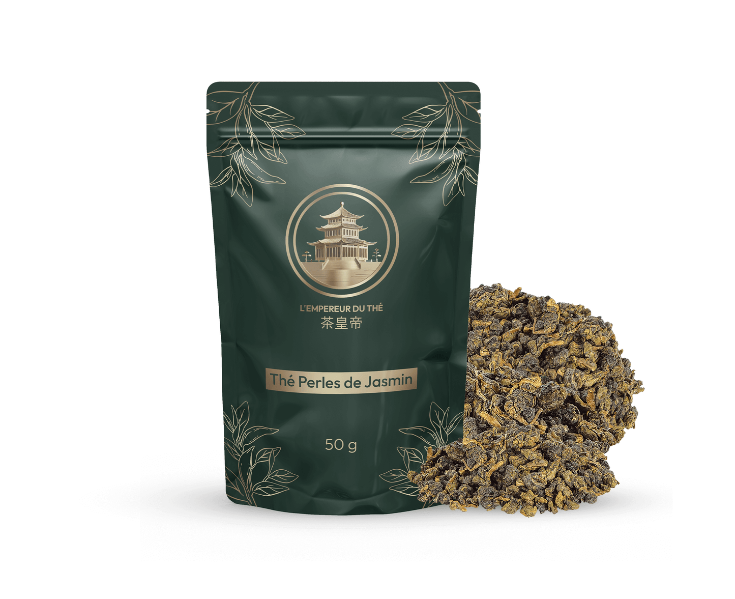 Thé Perles de Jasmin – Élégance & Sérénité (50 g / 100 g)