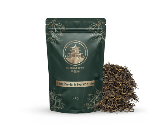 Thé Pu-Erh Fermenté (Shou) – Rond & Terreux (50 g / 100 g)
